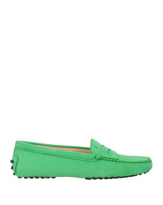 �g�b�Y ���f�B�[�X �V���[�Y �X���b�|���E���[�t�@�[ TOD'S ���J�V�� Light Green �O���[��