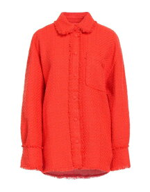 【送料無料】 エムエスジイエム レディース シャツ トップス Solid color shirts & blouses Orange