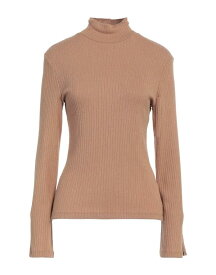 【送料無料】 ヴェルナ レディース ニット・セーター アウター Turtleneck Camel