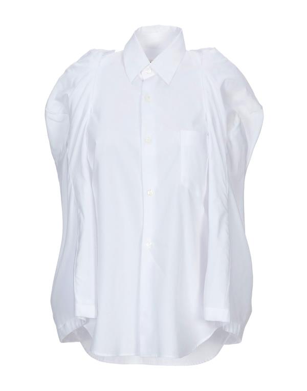 【送料無料】 コム・デ・ギャルソン レディース シャツ トップス Solid color shirts & blouses Whiteのサムネイル