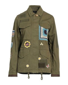 �A�~�� ���f�B�[�X �A�E�^�[ �W���P�b�g�E�u���]�� AMIRI �u���]�� Military Green �O���[��