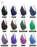 HEALTHYBACKBAG(ヘルシーバックバッグ)マイクロファイバー【ヘルシーバッグアメリバッグレディースショルダーショルダーバッグ斜めがけ軽量軽いワンショルダーバッグポケットたくさんリュック整理使いやすい散歩ボディバッグ】【_PTN】