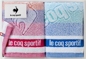 le coq sportifルコック ビッグロゴ フェイスタオル2P（ギフト 引き出物 引出物 出産内祝い 内祝い 結婚祝い 快気祝い 快気内祝い 新築祝い お返し ご挨拶 新築内祝い 香典返し