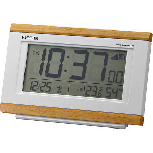 リズム リズム 電波目覚まし時計