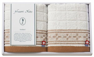 Heart Note ウォッシュタオル2P HN-0016