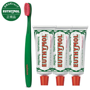 EUTHYMOL [V[ 3{+uV1{ s[`t[~g 106g×3  炩 Zbg uVZbg