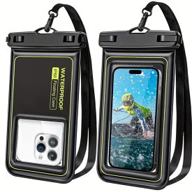 防水ケース スマホ 水中撮影 iphone 防水 タッチ操作 防水スマホケース Android ストラップ 海水浴 プール 海 顔認証 防水携帯ケース 完全防水