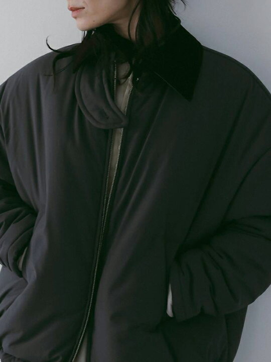 楽天市場】【SOLD OUT】anuke アンヌーク Velour Collar Blouzon 