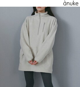 �y�\�񏤕i�zanuke �A���k�[�N Fleece 2way Onepiece 62620307 9�����`10�������ח\�� �㕥�����ϗ��p�s�� 2026Prefall 2026�H�~ �V�� �L�����Z���ԕi�s��
