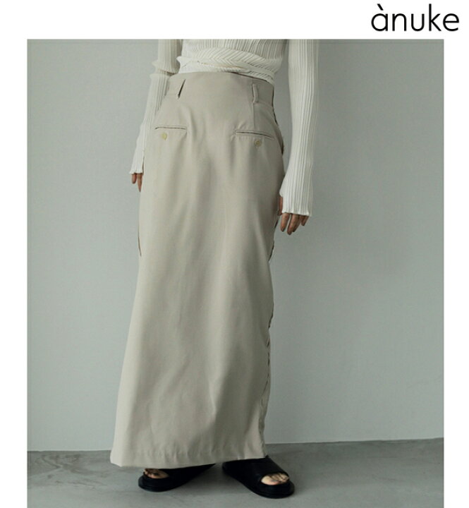 楽天市場】【即日発送】anuke アンヌーク Twill Pocket Skirt 