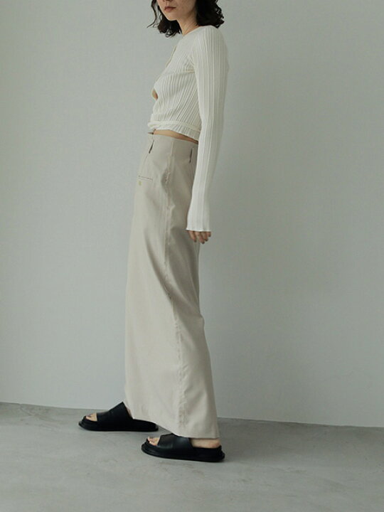 楽天市場】【SOLD OUT】anuke アンヌーク Twill Pocket Skirt 62410803 