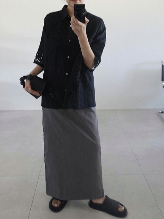楽天市場】【SOLD OUT】anuke アンヌーク Twill Pocket Skirt 62410803 