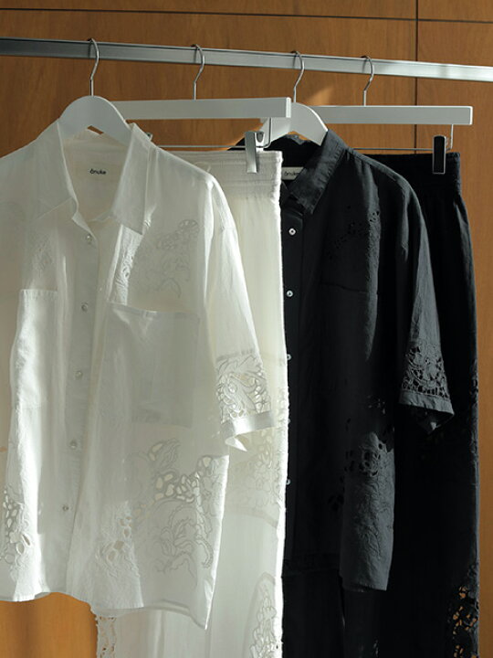 楽天市場】【即日発送】anuke アンヌーク Cutwork Lace Pants 62410703  