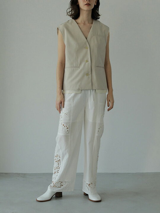楽天市場】【即日発送】anuke アンヌーク Cutwork Lace Pants 62410703 