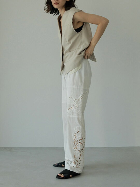 楽天市場】【即日発送】anuke アンヌーク Cutwork Lace Pants 62410703  
