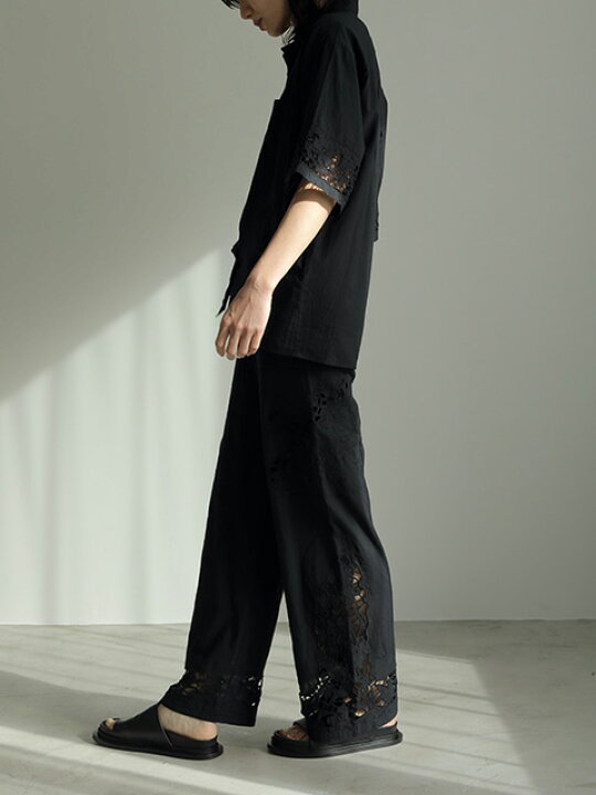 楽天市場】【即日発送】anuke アンヌーク Cutwork Lace Pants 62410703  