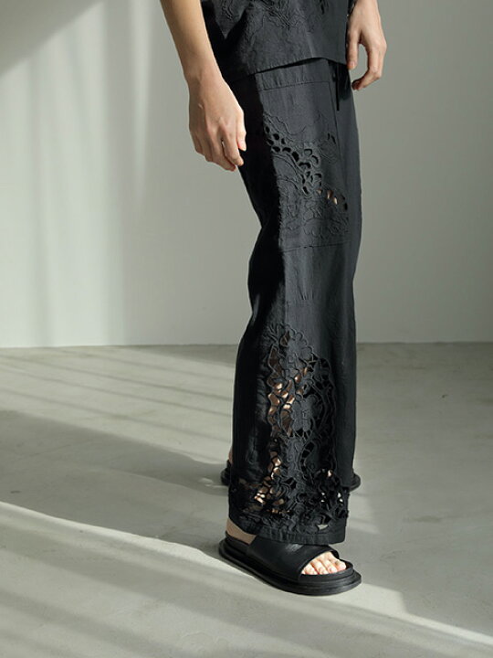 楽天市場】【即日発送】anuke アンヌーク Cutwork Lace Pants 62410703  