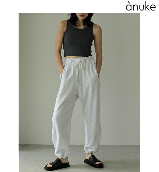 楽天市場】【SOLD OUT】anuke アンヌーク Drawstring Sweat Pants 