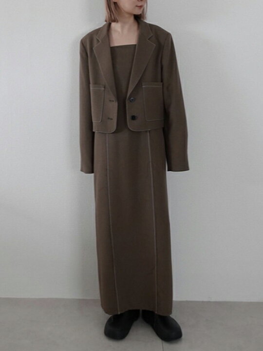 楽天市場】【土日も即日発送】anuke アンヌーク Heather Short Jacket 