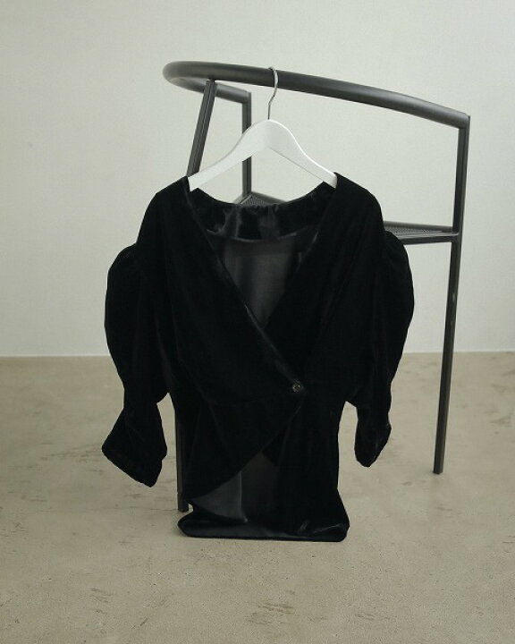 楽天市場】【SOLD OUT】anuke アンヌーク Gather Velour Blouse  