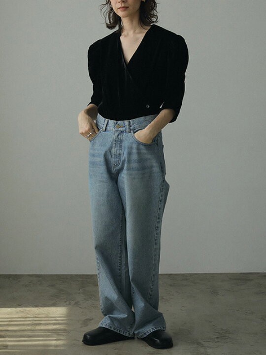 楽天市場】【SOLD OUT】anuke アンヌーク Gather Velour Blouse 