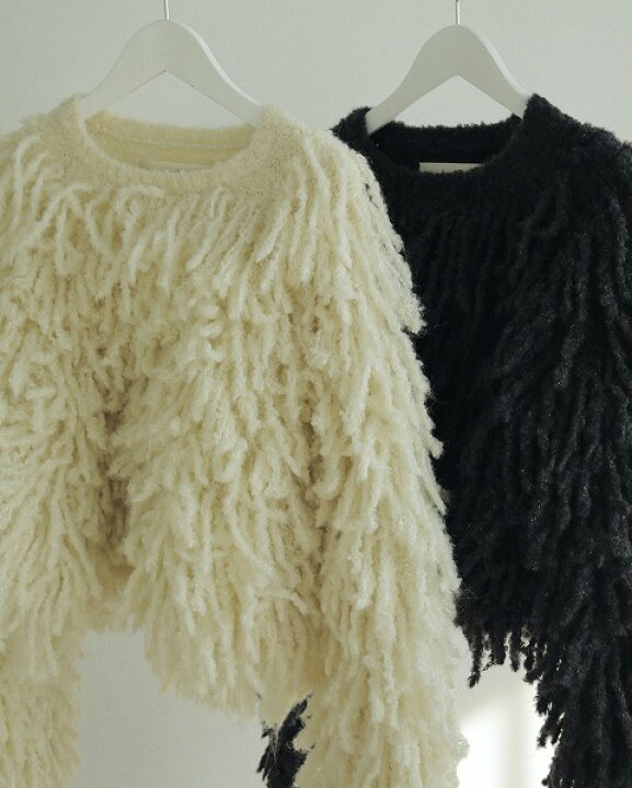 楽天市場】【SOLD OUT】anuke アンヌーク Loop Fringe Knit 62420514 