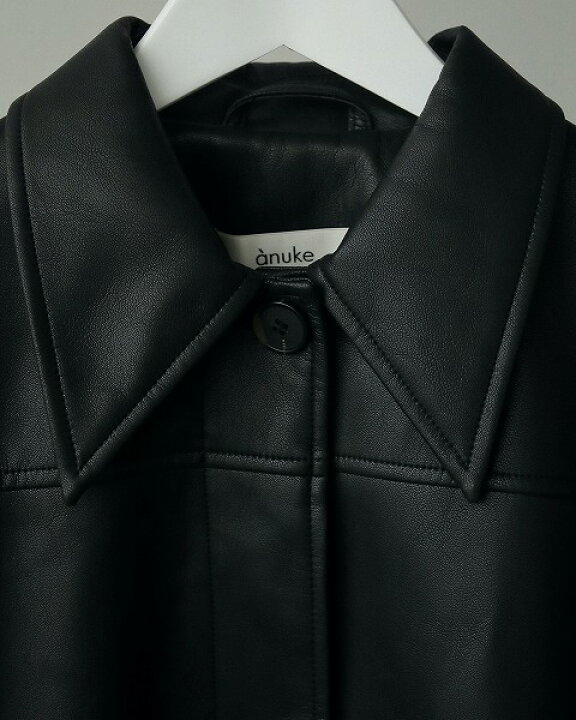 楽天市場】【即日発送】anuke アンヌーク Ecoleather Over Jacket 