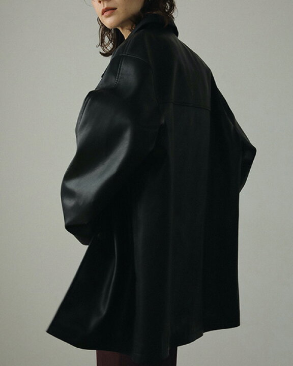 楽天市場】【即日発送】anuke アンヌーク Ecoleather Over Jacket 