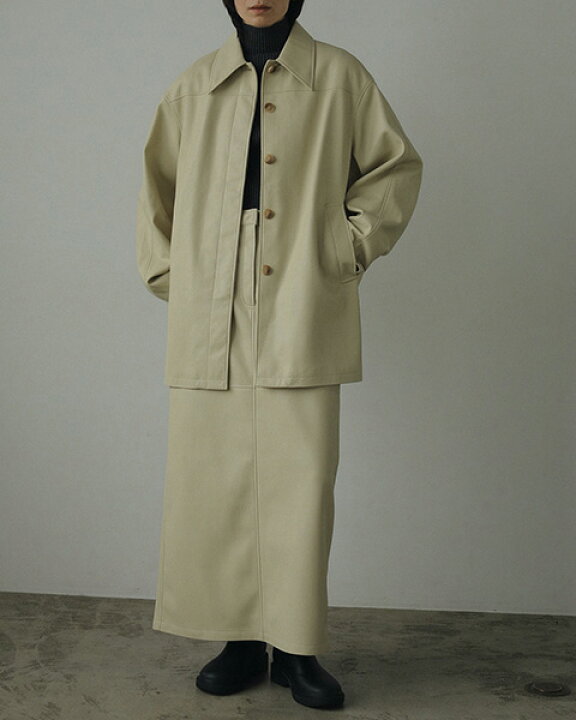 楽天市場】【即日発送】anuke アンヌーク Ecoleather Over Jacket 
