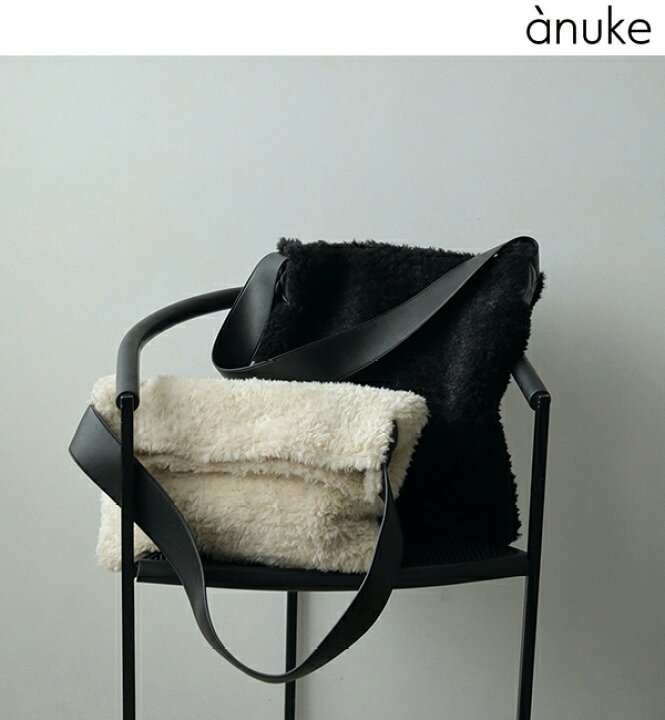 楽天市場】【SOLD OUT】anuke アンヌーク Boa Tote Bag 62421006 ボア 