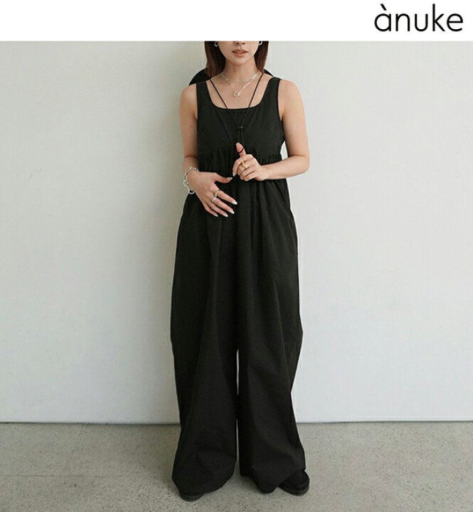 楽天市場】【SOLD OUT】anuke アンヌーク Cotton Gather Combinaison  