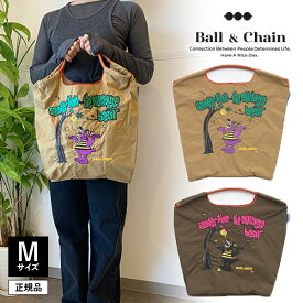 【土日も即日発送】【正規品保証】【検品後発送】Ball&Chain ボールアンドチェーン A.HONEY BEAR 314007 Mサイズ 正規販売店 正規品保証 バッグ エコバッグ ショッピングバッグ 2way 新作 キャンセル返品不可