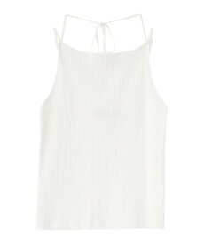 【SALE60%OFF+2点購入で10%OFFクーポン有+エントリー＆楽天カードでP4倍】【即日発送(火曜除く)】COCODEAL ココディール ストラップディティールニットキャミ 75331457 ネコポス送料無料 25SS 2025春夏 新作 キャンセル返品不可