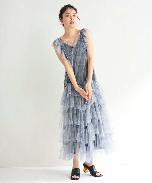 COCODEAL アートフラワープリーツフリルワンピース 楽天市場】【即日  