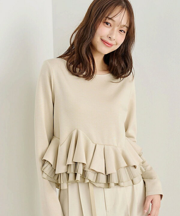 楽天市場】【SOLD OUT】COCODEAL ココディール ランダムフリルペプラム 