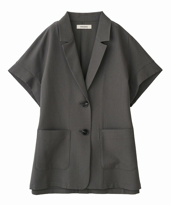 楽天市場】【SOLD OUT】COCODEAL ココディール ハーフスリーブジレ 