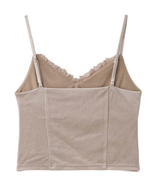 楽天市場】【SOLD OUT】COCODEAL ココディール ベロアビスチェ 