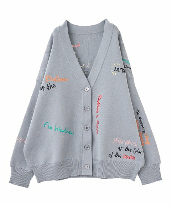 楽天市場】【即日発送】COCODEAL ココディール ロゴ刺繍ニット  