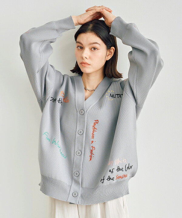 楽天市場】【SOLD OUT】COCODEAL ココディール ロゴ刺繍ニット 