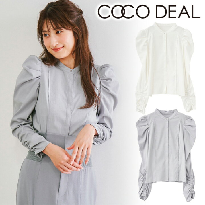 楽天市場】【即日発送(火曜除く)】COCODEAL ココディール パフスリーブ  