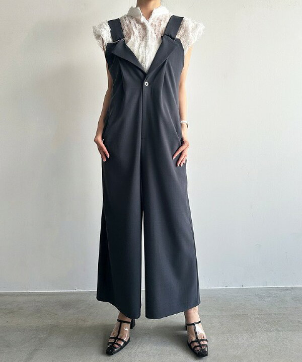 楽天市場】【即日発送】COCODEAL ココディール バックリブサロペット  