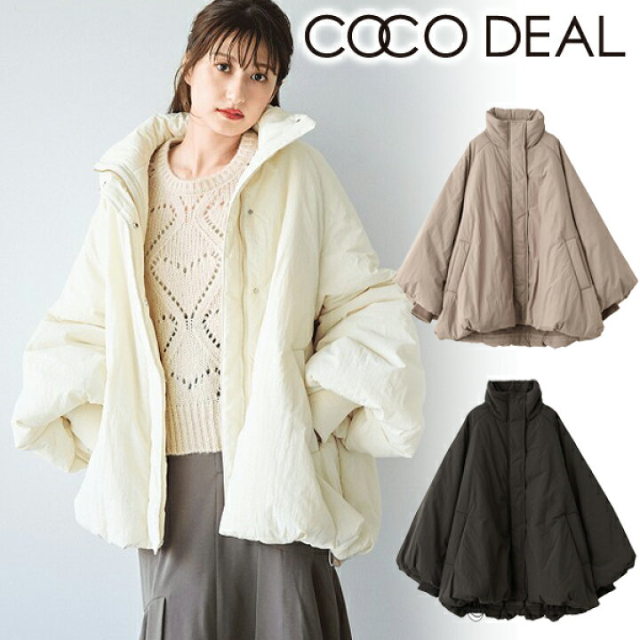 楽天市場】【SOLD OUT】COCODEAL ココディール 中綿ボリュームコート 