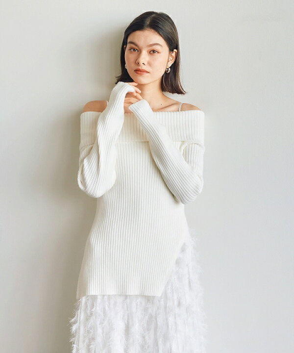 楽天市場】【SOLD OUT】COCODEAL ココディール オフショルスリット 