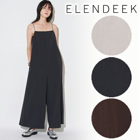 【スーパーSALE70%OFF+本日エントリー＆楽天カードでP5倍】【即日発送】ELENDEEK エレンディーク CAMI ALL IN ONE キャミオールインワン 512540340701 25FW 2025秋冬 新作 キャンセル返品不可