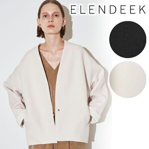 �ySALE40%OFF+2BUY10%OFF�N�[�|���L�z�y�y�������������zELENDEEK �G�����f�B�[�N FORM SHORT CT �t�H�����V���[�g�R�[�g 512620010301 26SS 2026�t�� �V�� �L�����Z���ԕi�s��