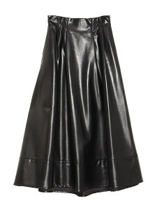�y���Ԍ���10%OFF�z�y�\�񏤕i�zELENDEEK �G�����f�B�[�N FAUX LEATHER FLARED SK �t�H�[���U�[�t���A�X�J�[�g 512650800201 11�����`12�������ח\�� �㕥�����ϗ��p�s�� 26FW 2026�H�~ �V�� �L�����Z���ԕi�s
