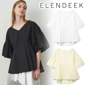 【期間限定10%OFF】【予約商品】ELENDEEK エレンディーク COTTON JQ BALLOON BL 512430422301 5月末～6月末入荷予定 後払い決済利用不可 24SS 2024春夏 新作 キャンセル返品不可 予約