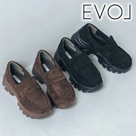 【スーパーSALE10%OFF+エントリーでP2倍】【即日発送】EVOL イーボル スニーカーソールローファー IZ5849 25FW 2025秋冬 新作 キャンセル返品不可