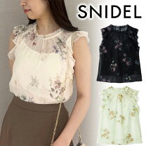 楽天市場】snidel ノースリーブブラウスの通販