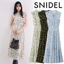 楽天市場】snidel シフォンプリーツワンピースの通販